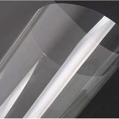 Set 2 Folii de protectie transparente pentru bucatarie autocolanta rezistenta la temperaturi mari 60x300cm