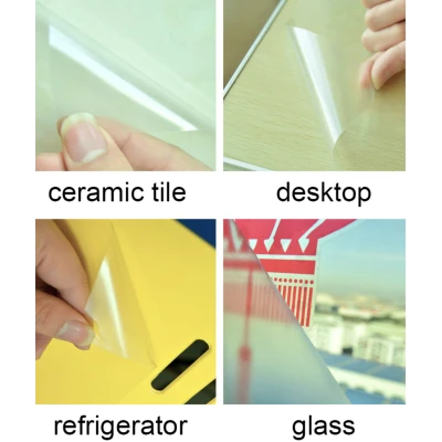 Set 2 Folii de protectie transparente pentru bucatarie autocolanta rezistenta la temperaturi mari 60x300cm