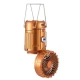 Lanterna solara portabila 3 in 1 cu ventilator de camping CB 9299F