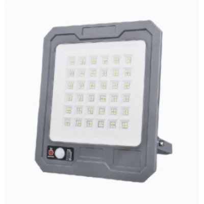 Proiector solar LED COBA CB T105 putere 500W panou solar separat senzor de miscare telecomanda