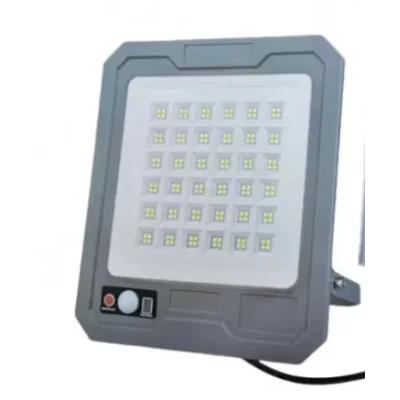 Proiector solar LED COBA CB T105 putere 500W panou solar separat senzor de miscare telecomanda