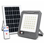 Proiector solar LED COBA CB T107 putere 1000W panou solar separat senzor de miscare telecomanda