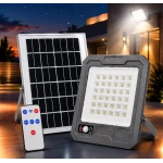 Proiector solar LED COBA CB T107 putere 1000W panou solar separat senzor de miscare telecomanda