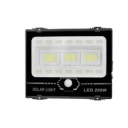 Proiector solar LED COBA CB T305 putere 200W panou solar separat senzor de miscare Telecomanda