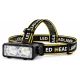 Lanterna de cap LED CB T141 reincarcabila USB senzor de miscare 2 LED