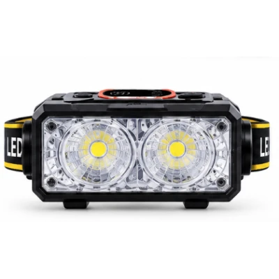 Lanterna de cap LED CB T141 reincarcabila USB senzor de miscare 2 LED