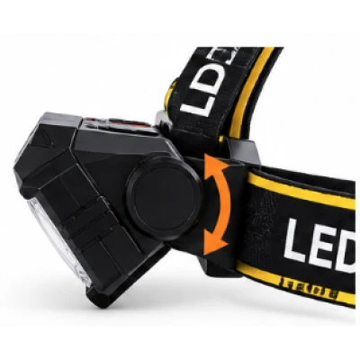 Lanterna de cap LED CB T141 reincarcabila USB senzor de miscare 2 LED