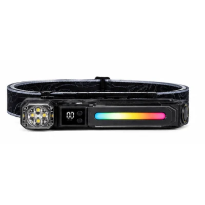 Lanterna de cap multifunctionala CB T130 reincarcabila USB senzor de miscare 4 in 1 far bicicleta si lampa lucru