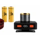 Lanterna de cap CB 665 TG reincarcabila USB Zoom reglabila afisaj digital baterie