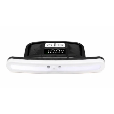 Lampa LED pentru sapca COBA CB M297 senzor de miscare lumina Alba + RGB 10 Moduri de Iluminare