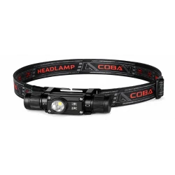 Lanterna de cap COBA CB T840 zoom reglabil LED Alb + Lumina rosie acumulator 18650 Inclus