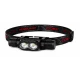 Lanterna de cap COBA CB T842 cu 2 LED de mare putere zoom reglabil acumulator 18650 Inclus