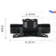 Lanterna de cap COBA CB T845 baza Magnetica zoom reglabil acumulator 16340 Inclus