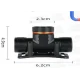 Lanterna de cap CB T846 reincarcabila USB Type C 1000 lm Zoom Reglabil Magnet