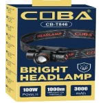 Lanterna de cap CB T846 reincarcabila USB Type C 1000 lm Zoom Reglabil Magnet