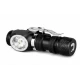 Lanterna de cap COBA CB T847 de 1000 lm Zoom Telescopic Magnet 2 in 1 