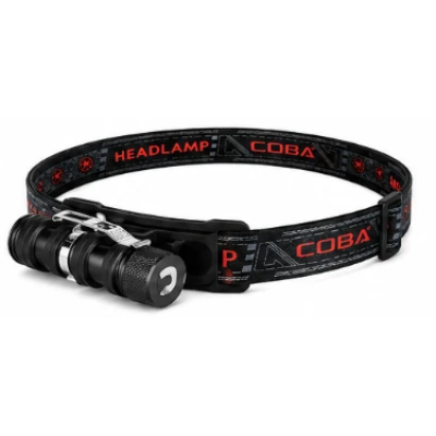 Lanterna de cap COBA CB T847 de 1000 lm Zoom Telescopic Magnet 2 in 1 