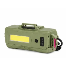 Lanterna de cap COBA CB 8117M 3 reincarcabila 3 baterii 18650 LED + COB Senzor de Miscare Lumina Rosie