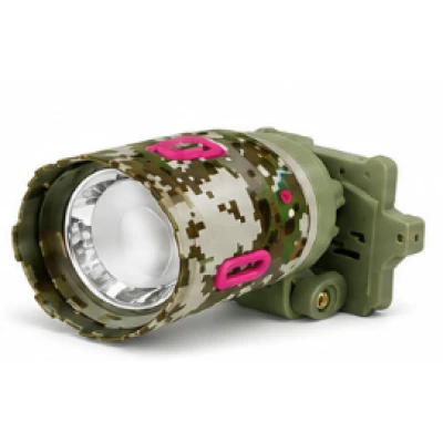 Lanterna de cap COBA CB 8117M 3 reincarcabila 3 baterii 18650 LED + COB Senzor de Miscare Lumina Rosie