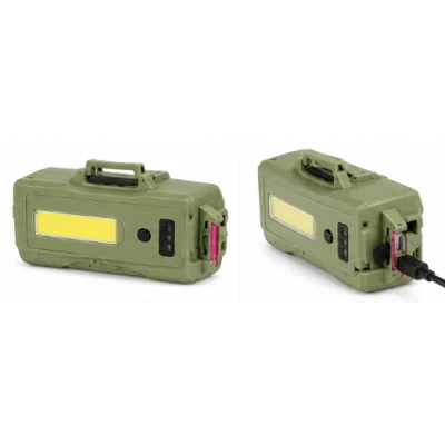 Lanterna de cap COBA CB 8117M 3 reincarcabila 3 baterii 18650 LED + COB Senzor de Miscare Lumina Rosie