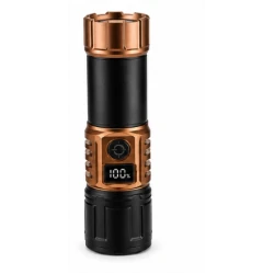 Lanterna de mana profesionala COBA F048 1 Zoom telescopic Power Bank Afisaj Digital 1000 lm