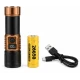 Lanterna de mana profesionala COBA F048 1 Zoom telescopic Power Bank Afisaj Digital 1000 lm