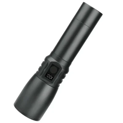 Lanterna LED de mana profesionala COBA CB X86 1 cu Power Bank Afisaj Digital