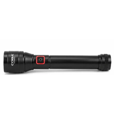 Lanterna de mana LED COBA CB 3002 1 reincarcabila USB Fascicul Lung distanta 1000m