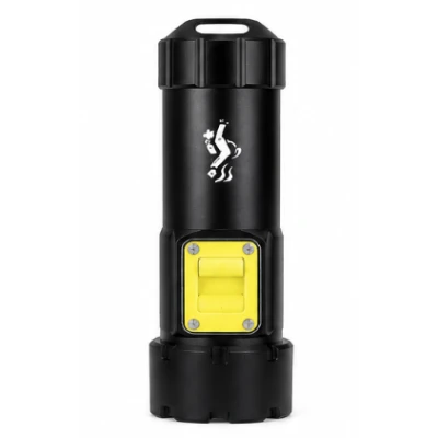 Lanterna de scufundari COBA CB 505D LED XHP50 + COB reincarcabila USB Type C Impermeabila