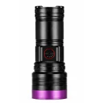Lanterna de mana UV Profesionala COBA CB UV979 LED UV 4 in 1 Zoom Reglabil 9800 mAh verificare bancnote