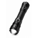 Lanterna de mana LED CB B201 4 LED Alb + Rosu + Albastru + Galben Acumulator 3750 mAh Zoom Reglabil