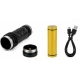 Lanterna de mana COBA CB G685 Reincarcabila USB Zoom Reglabil Power Bank Acumulator 26650 9800 mAh