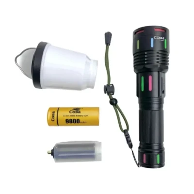 Lanterna de mare putere Coba CB G668LY 30w de 2000lm 1000m raza de iluminare