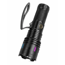 Lanterna de mana LED CB X120 de 30W USB Acumulator 26650 Power Bank Raza pana la 3000m
