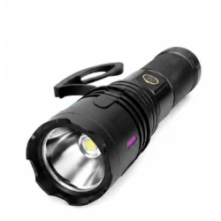 Lanterna de mana LED CB X120 de 30W USB Acumulator 26650 Power Bank Raza pana la 3000m