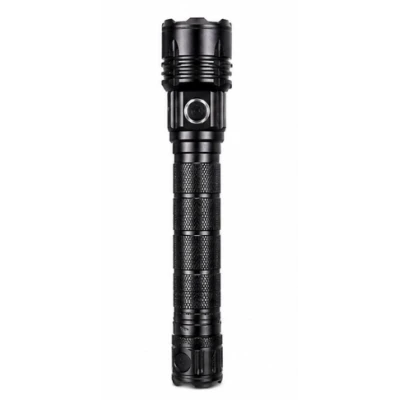 Lanterna LED Profesionala COBA CB B203 4 Zoom Telescopic 4 Culori de Lumina 33cm