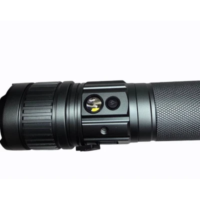 Lanterna LED Profesionala COBA CB G910 Zoom Telescopic 5 culori de lumina corp din aluminiu
