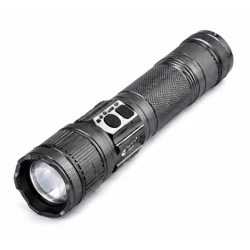 Lanterna LED Profesionala COBA CB G910 Zoom Telescopic 5 culori de lumina corp din aluminiu
