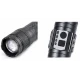 Lanterna LED Profesionala COBA CB G910 Zoom Telescopic 5 culori de lumina corp din aluminiu