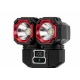 Lanterna de mana LED Profesionala COBA CB 2508 de 1500W 40000mAh 3000m Raza LED Principal + Lumina Laterala
