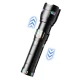 Lanterna LED COBA CB W518 de 3000m raza zoom telescopic power bank afisaj digital corp din aluminiu