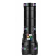 Lanterna LED COBA CB W518 de 3000m raza zoom telescopic power bank afisaj digital corp din aluminiu