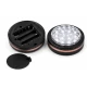 Set 2 Lampi LED RGB COBA CB S8022 cu telecomanda 16 Culori 300 Lumeni Iluminare Wireless temporizator montare adeziva