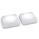 Set 2 Lampi LED RGB COBA CB S8023 cu telecomanda 16 Culori 300 Lumeni iluminare wireless montare adeziva