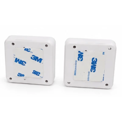Set 2 Lampi LED RGB COBA CB S8023 cu telecomanda 16 Culori 300 Lumeni iluminare wireless montare adeziva