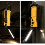 Lampa LED de lucru COBA CB W09 Pliabila 270 grade 3 moduri de Iluminare USB magnet carlig suspendare