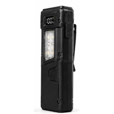 Lanterna LED Multifunctionala COBA CB S90 Ultra Slim 4 Moduri Iluminare Magnet Clip de Prindere