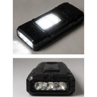 Lanterna LED Multifunctionala COBA CB S90 Ultra Slim 4 Moduri Iluminare Magnet Clip de Prindere