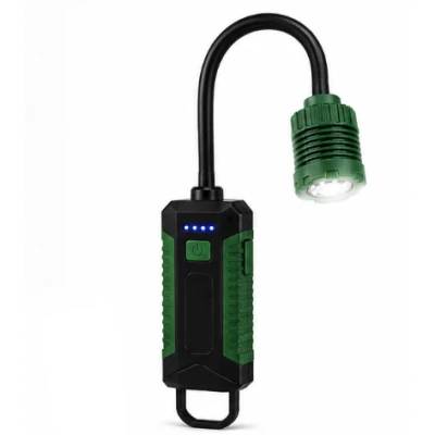Lampa LED de lucru COBA CB W07A Flexibila cu gat reglabil USB magnet dublu
