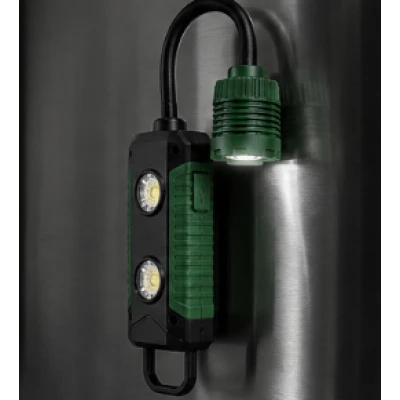 Lampa LED de lucru COBA CB W07A Flexibila cu gat reglabil USB magnet dublu